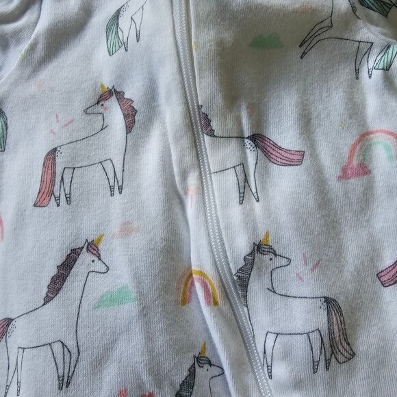 Lot of 7 Newborn Baby Sleep – Cloud Island, Little Me, Burt’s Bees, Gerber - Picture 5 of 9